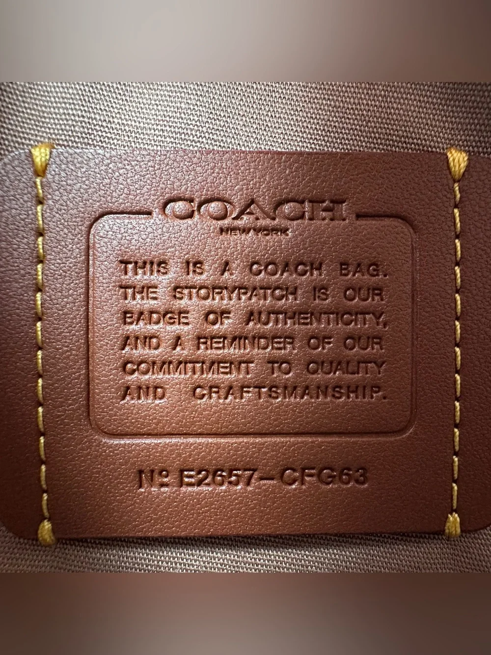 Coach Crystal Plaza Bag